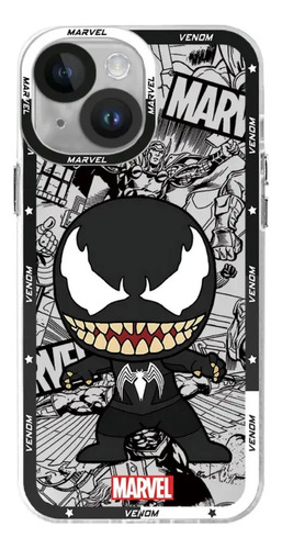 Carcasa Funda Estuche Case Para iPhone Marvel Venom