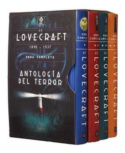 H.p. Lovecraft - Estuche Obras Completas - Antología Terror