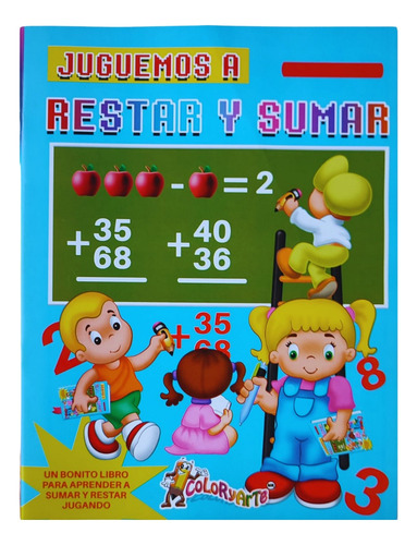 Juguemos A Restar Y Sumar, Primaria, Color Y Arte