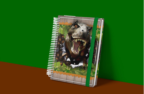 Kit Imprimible Diseños Agendas Perpetuas Jurassic Park P18