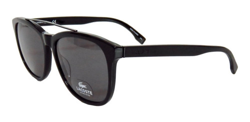 Lentes Sol Lacoste L822s Iconic Square Brow Bar Classic 55mm