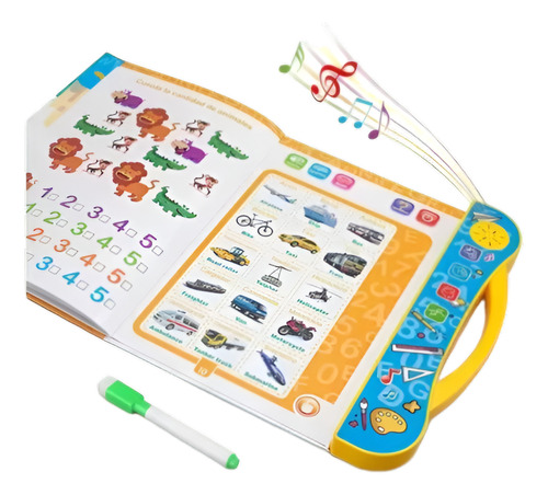 Libro Interactivo Bilingüe Genérica 12-18 Meses