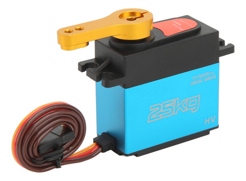 Servomotor Digital, 25 Kg, Impermeable, Engranaje Metálico,