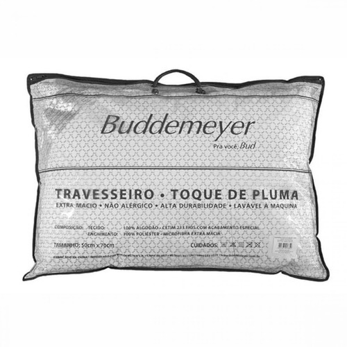 Travesseiro Buddemeyer Toque De Pluma 50 X 70 - Imbativel