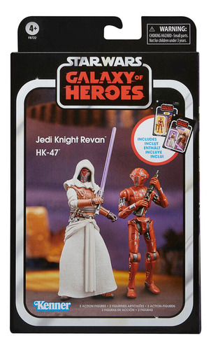 Jedi Knight Revan & Hk-47 Star Wars The Vintage Collection