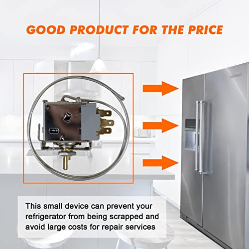 Termostato De Refrigerador Wdf20l Universal, Pieza De R...