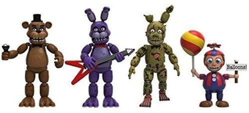 Paquete De 4 Figuras De ''five Nights At Freddy's'' (set 2)