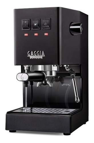 Cafetera Gaggia Classic Color Vibes RI9480 semi automática thunder black expreso 220V