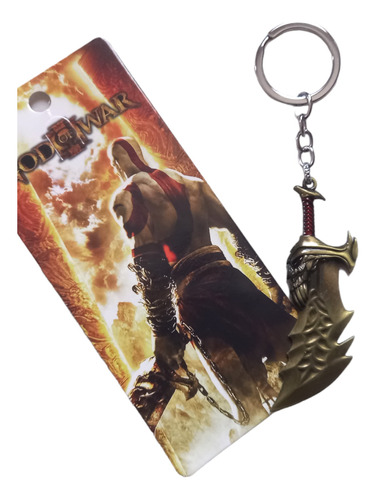 Llavero Metalico God Of War Espada