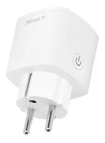 Enchufe Inteligente Wifi Smart Schuko Trust Ios Android Color Blanco