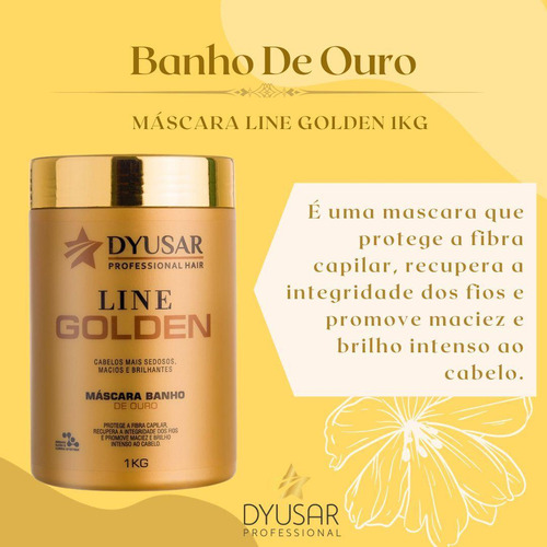 Kit Cronograma Capilar Shampoo + Escova Progressiva Dyusar
