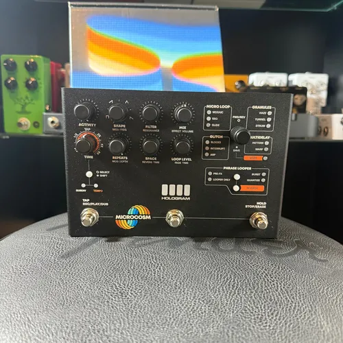 hologram microcosm 500台限定黒　ギターエフェクター Hologram Microcosm エフェクター黒限定500台