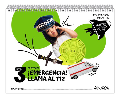 Emergencia Llama Al 112 Nivel 3 24, De Aavv. Proyecto, Vol. 1. Editorial Anaya Educación, Tapa Blanda En Español