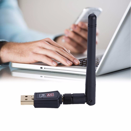 Doble Banda 2.4g/5g Antena Wifi Adaptador Usb Receptor Inal¿
