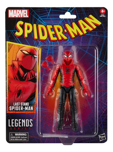 Figura Acción Last Stand Spiderman Comics Marvel Legends