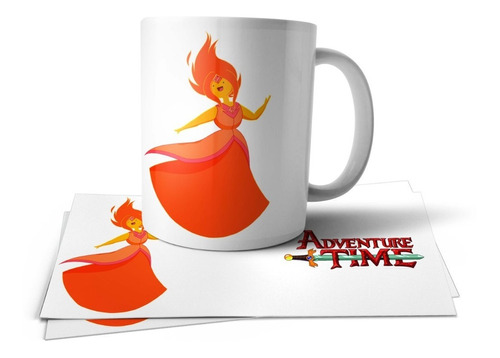 Hora De Aventura Reina Flama Taza Tu Propio Estilo