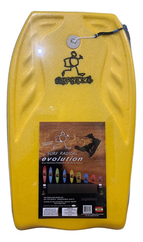 Prancha De Surf Bodyboard Surf Radical Grande Bb04 100x53 Cm