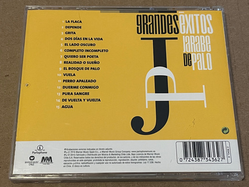 Cd Jarabe De Palo / Grandes Exitos (Usado)
