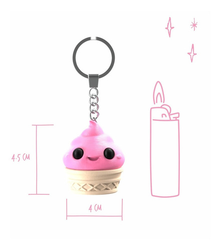 Cogonauts Mini Skup - Llavero Picador Color Rosa Miniskup