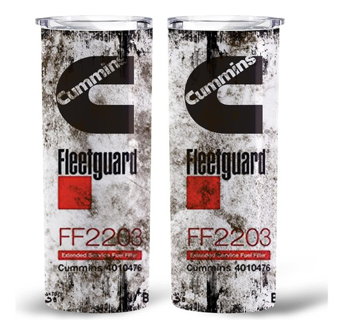 Vaso Con Filtro De Aceite  Cumins Fleetguard Ff2203 Cumins 