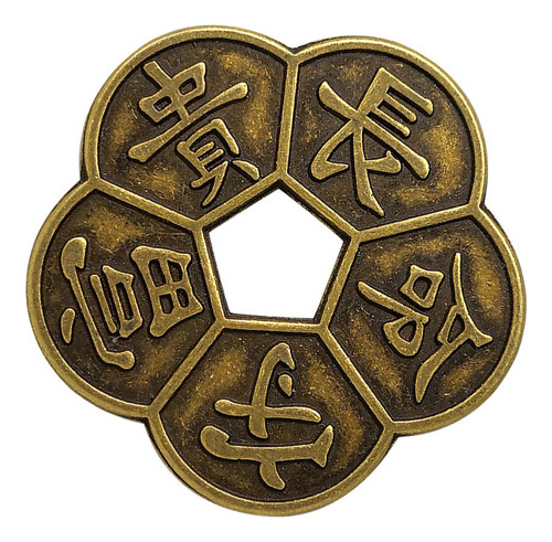6x Simulation Ancient Chinese Old Copper China