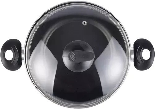 Imagen 3 de 5 de Cacerola Con Asas Acero Inoxidable Vitrinor 20 Cm