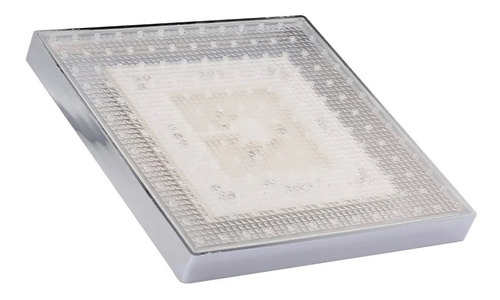 Cabezal Ducha Led Móvil Cuadrado 6  Lluvia Yc-8516.