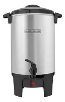 Comprar Cafetera Percoladora Pro 30 Tazas Aluminio Black+decker