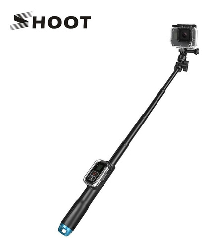 Monopod Con Adaptador De Control Remoto Wifi Gopro Hero