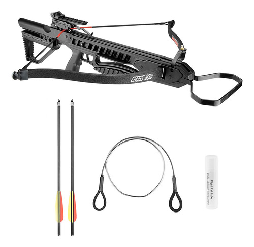 Besta Balestra Recurva 175 Libras Rossi 245fps + 2 Flechas