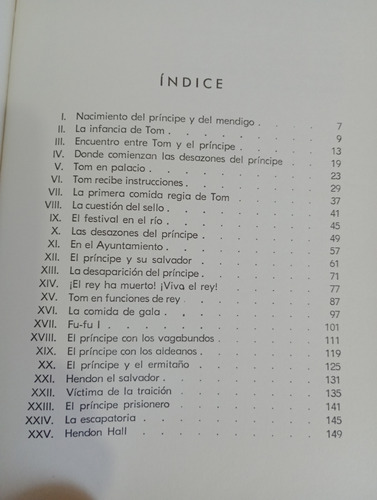Príncipe Y Mendigo Mark Twain