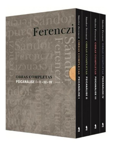 Obras Completas - Psicanalise - 4 Volumes