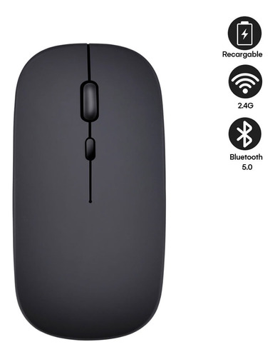 Mouse Inalámbrico Recargable Somos Tienda