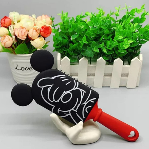 Imagen 2 de 5 de Cepillo De Cabello Mickey Mouse Importado