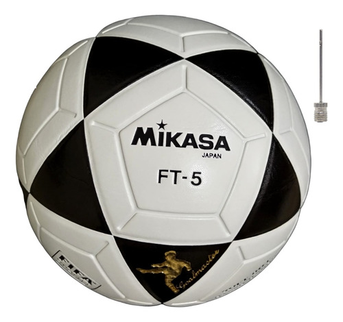 Balón De Fútbol Mikasa Ft5 En Cuero 