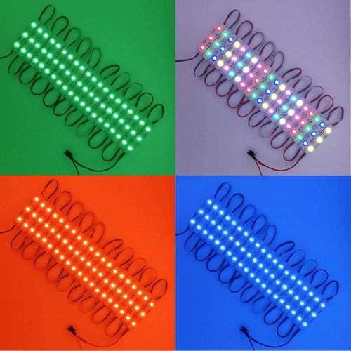Yunbo 20pcs Ws2811 Luces De Módulo Led Rgb Dc 12v Smd 5050 D