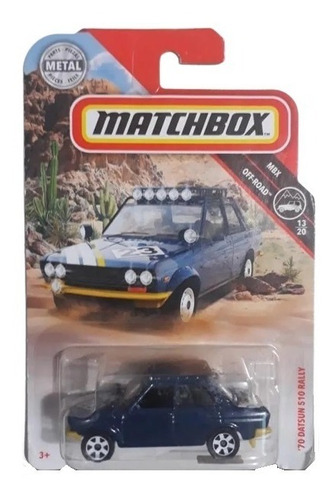 Matchbox Datsun 510 Rally 1970  #13