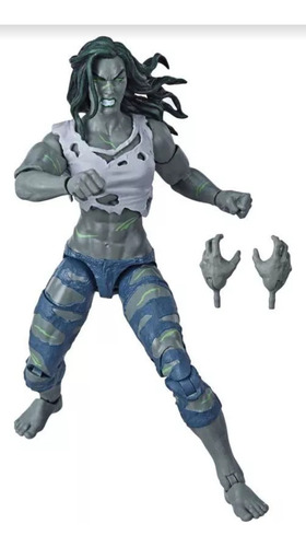 She Hulk Cinza - S/ Baf - Hasbro - Marvel Legends (Usado)