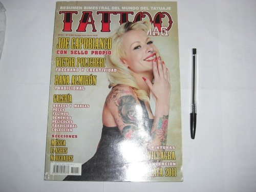 Revista Tattoo Mag Nro 4 Capobianco Policheri Almiron