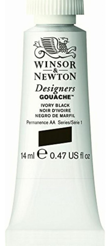 Winsor & Newton Pintura Gouache Designer 14 Ml Negro Marfil