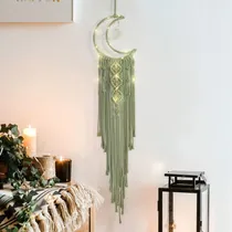 Comprar ''colgante De Pared Boho Macramé, Atrapasueños Luna Estrella