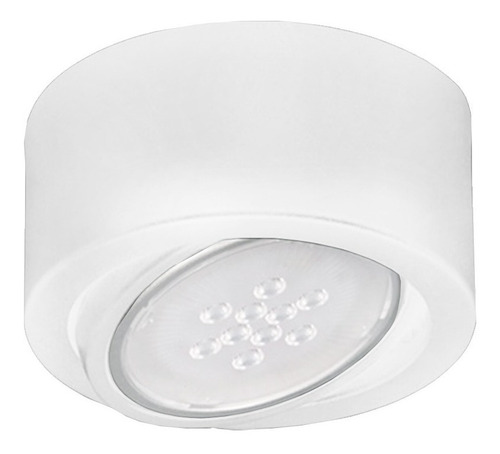 Imagen 3 de 10 de Spot Aplicar Monovolumen Alto Gu10 + Zocalo + Led Ar111