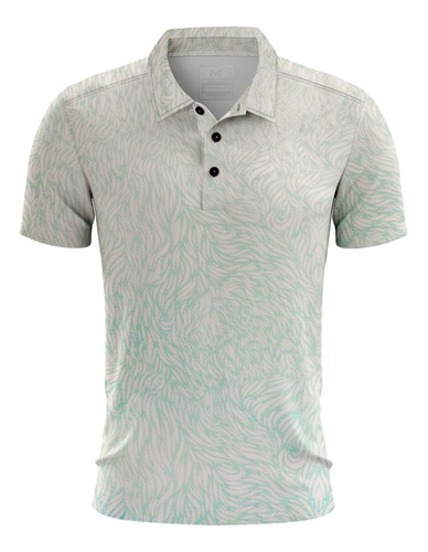 Imagen 1 de 6 de Golfargentino Ga Dundee Ii Green Brush Polo Chomba Golf