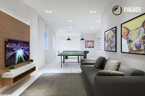 Imagem 30 de 30 de Apartamento Com 1 Dormitório À Venda, 44 M² Por R$ 246.125,00 - Vila Guilhermina - Praia Grande/sp - Ap2871