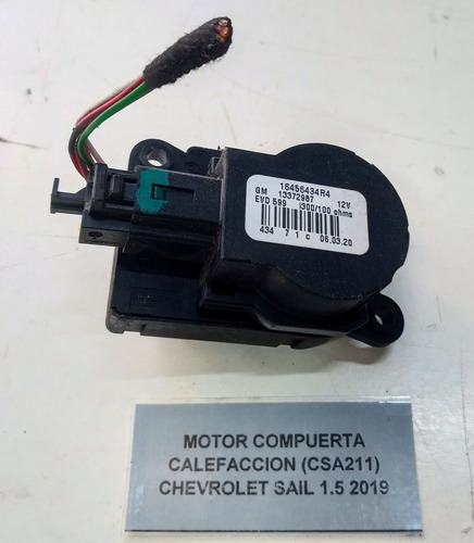 Motor Compuerta Calefacción Chevrolet Sail 1.5 2019 