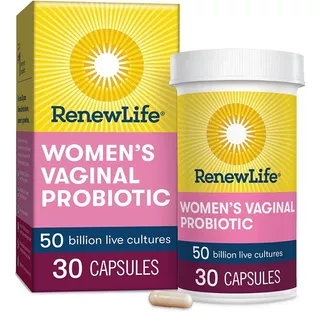 Renew Life Probiótico Mujer 50 Billones Vaginal 30 Cápsulas Sabor Sin Sabor