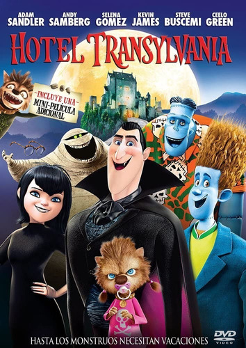 Hotel Transylvania 1 Uno Pelicula Dvd