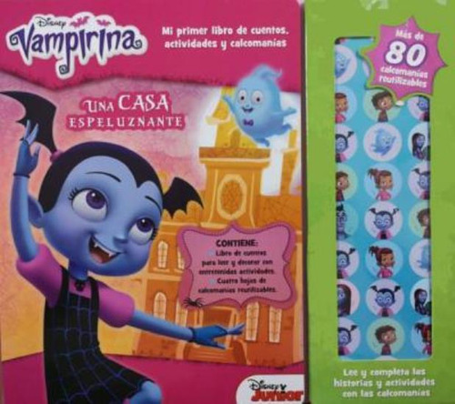 Vampirina Una Casa Espeluznante Con 80 Stickers