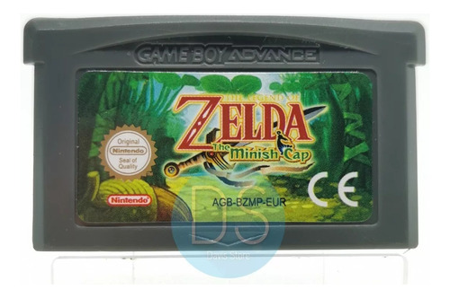 Zelda Minish Cap Español Version Gba Re-pro Full