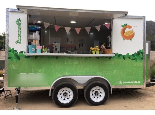 Food Truck Carro Arrastre 4x2 Equipado- Impecable Gourmeneta